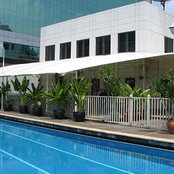 Swimming Pool Tensile Structure