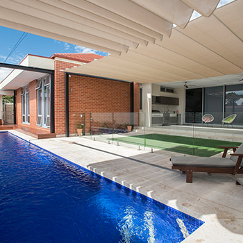 Swimming Pool Tensile Structure