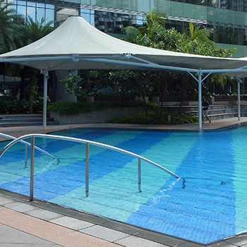 Swimming Pool Tensile Structure